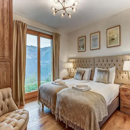 Chalet De Luxe Pour 12 Personnes * Megeve